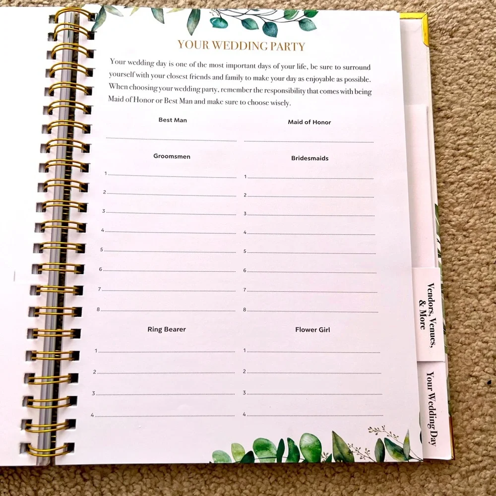 The Wedding Planner Book